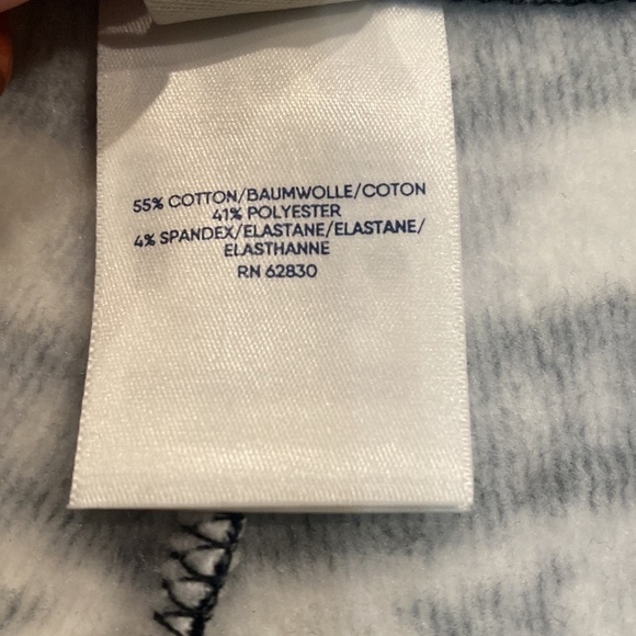 Lands’ End Serious Sweats Fair Isle Polar Bear Knit Lounge Fleece Lined Pants - Picture 6 of 10